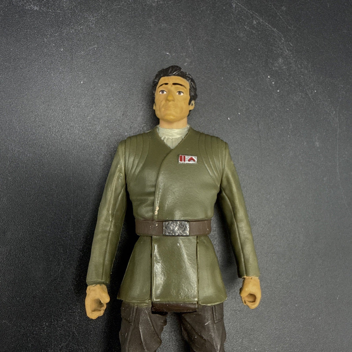 STAR WARS HASBRO Force Awakens Poe Dameron Officer 2015 Loose 1:18 #B80