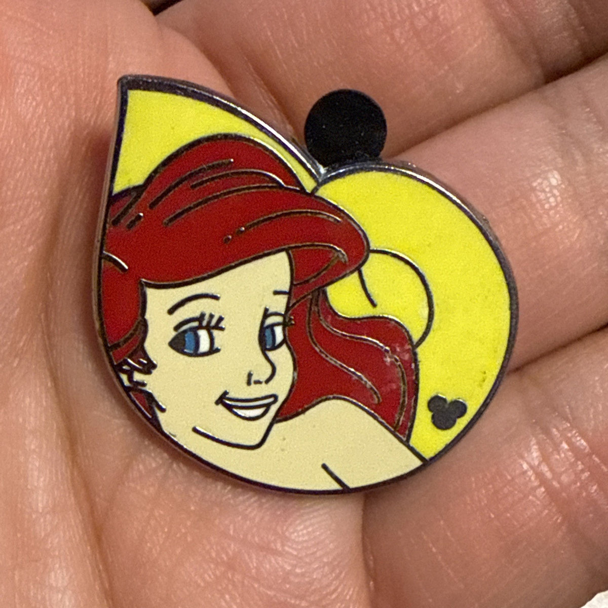 Disney Hidden Mickey Ariel The Little Mermaid Single Pin 2016