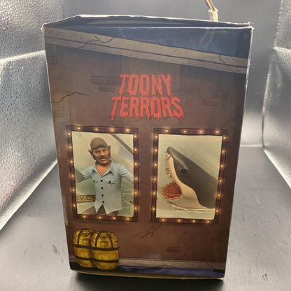 Neca Toony Terrors Jaws Quint vs The Shark Scale Action Figure Set Open Box
