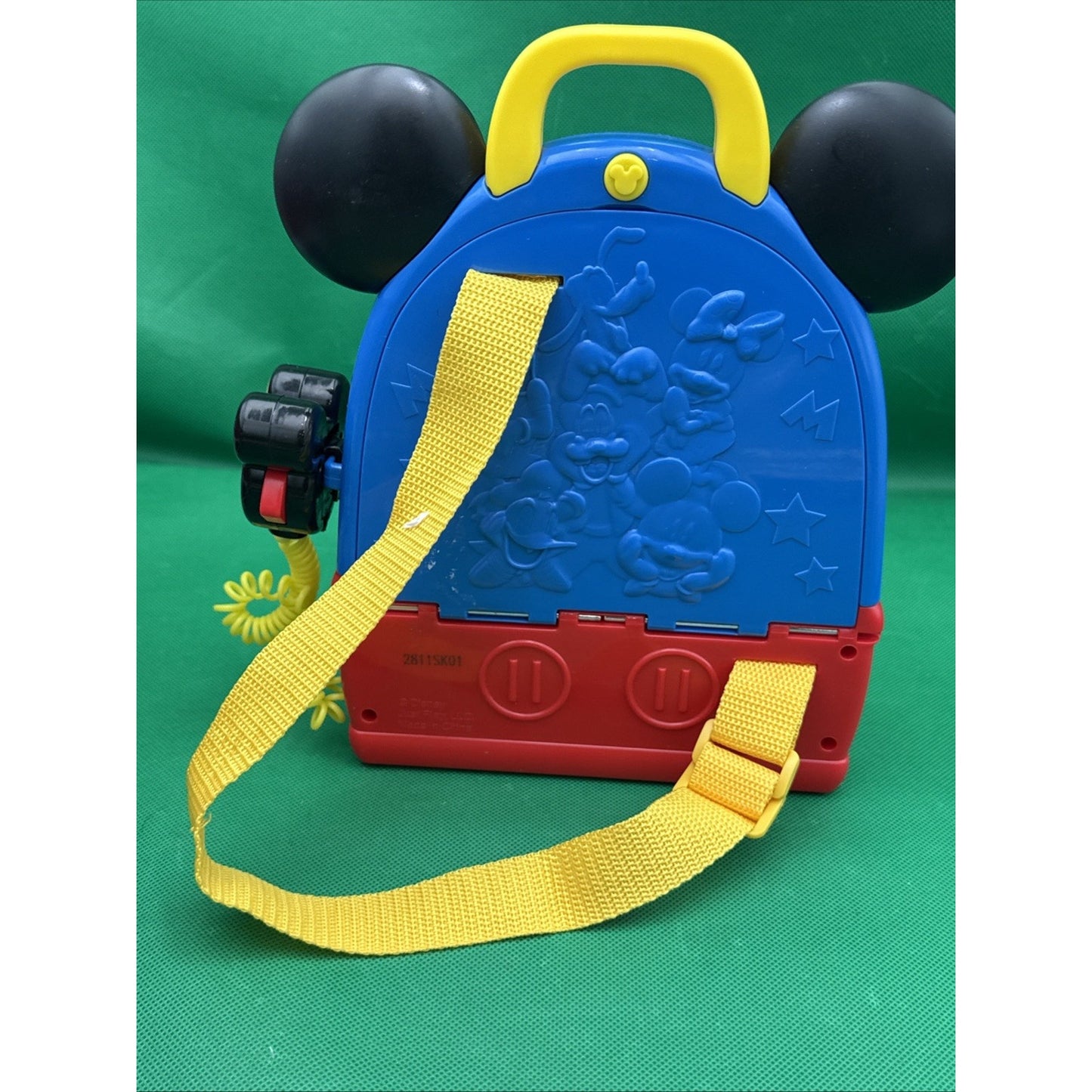 Talking Disney Mickey Mouse Adventure ONLY Backpack Playset Not tested