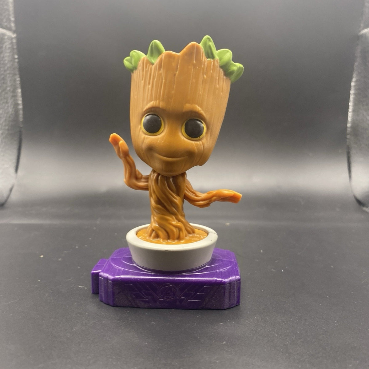 Marvel Studios Potted Groot 4” McDonald's Happy Meal Toy 2020 Guardians Galaxy