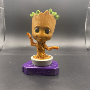 Marvel Studios Potted Groot 4” McDonald's Happy Meal Toy 2020 Guardians Galaxy