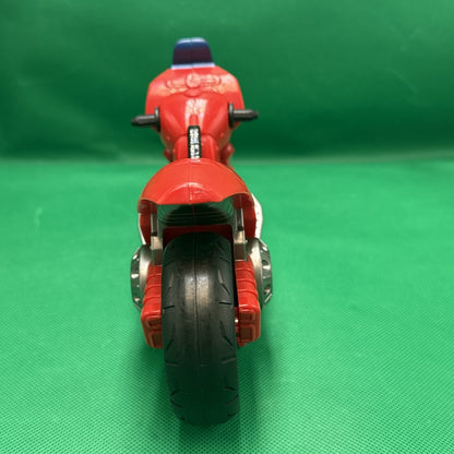 Marvel Super Hero Spiderman Red Swinging Speeder Motorcycle