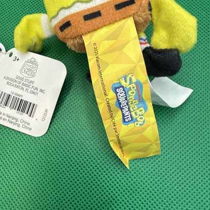 N.W.T. Nickelodeon SpongeBob SquarePants Viacom Mini Plush Keychain Stuffed