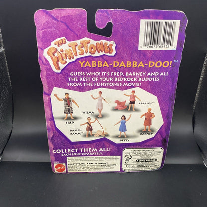 Mattel 1993 THE FLINTSTONES #65912 Bendable & Poseable WILMA Figure,