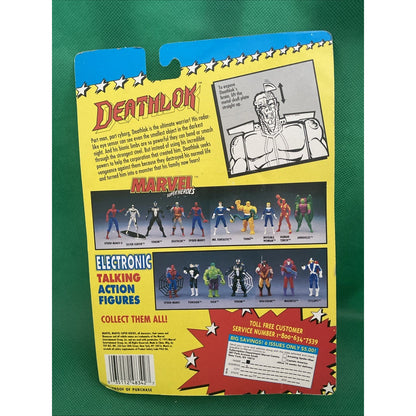 Marvel Super Heroes (1992) DEATHLOK 5" Action Figure w/Accessories! #4834