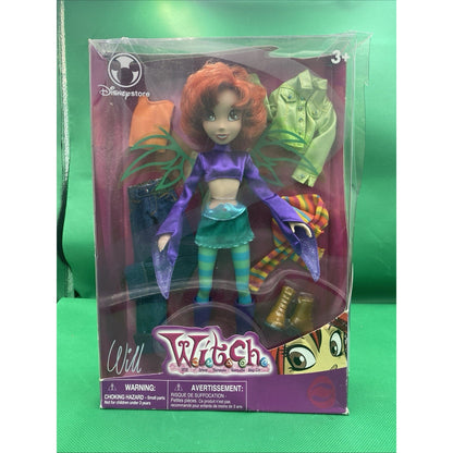 Disney W.I.T.C.H. Witch Doll Disney Store Exclusive Will -Grail (READ DESC)