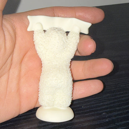 Snowbabies Department 56 “ I Love Mom” Figurine 3.25 In Tall , No Box 2002