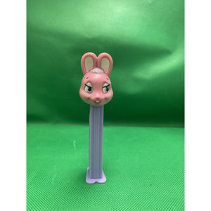 PEZ Easter Bunny Pink Purple Candy Dispenser Collectible Rabbit