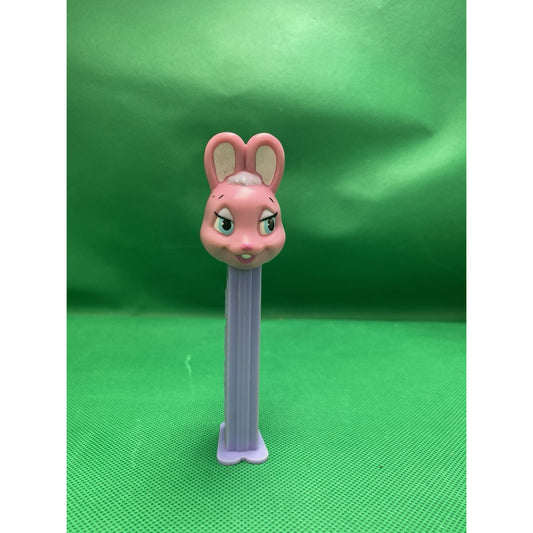 PEZ Easter Bunny Pink Purple Candy Dispenser Collectible Rabbit