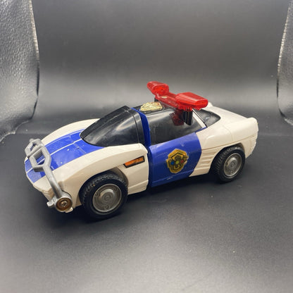 Vintage Bandai Power Rangers 1996 ROBO RACER Police Car Transformers Zeo Turbo 6