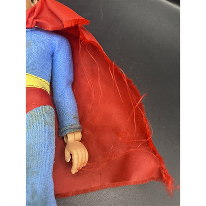 Rare 1970s Mego DC Comics Superman Action Figure Doll Toy - Missing 1 Boot