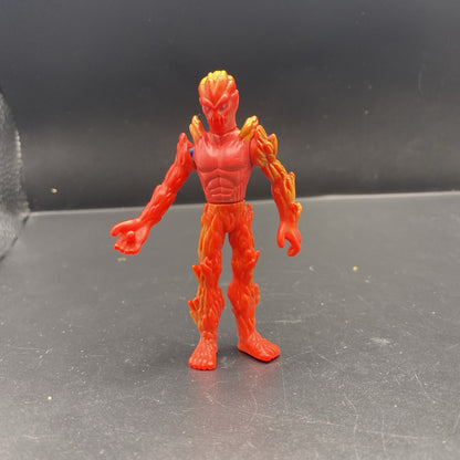 MERAMON 3.25" Action Figure - Digimon - Vintage 1999 Bandai Loose Joint