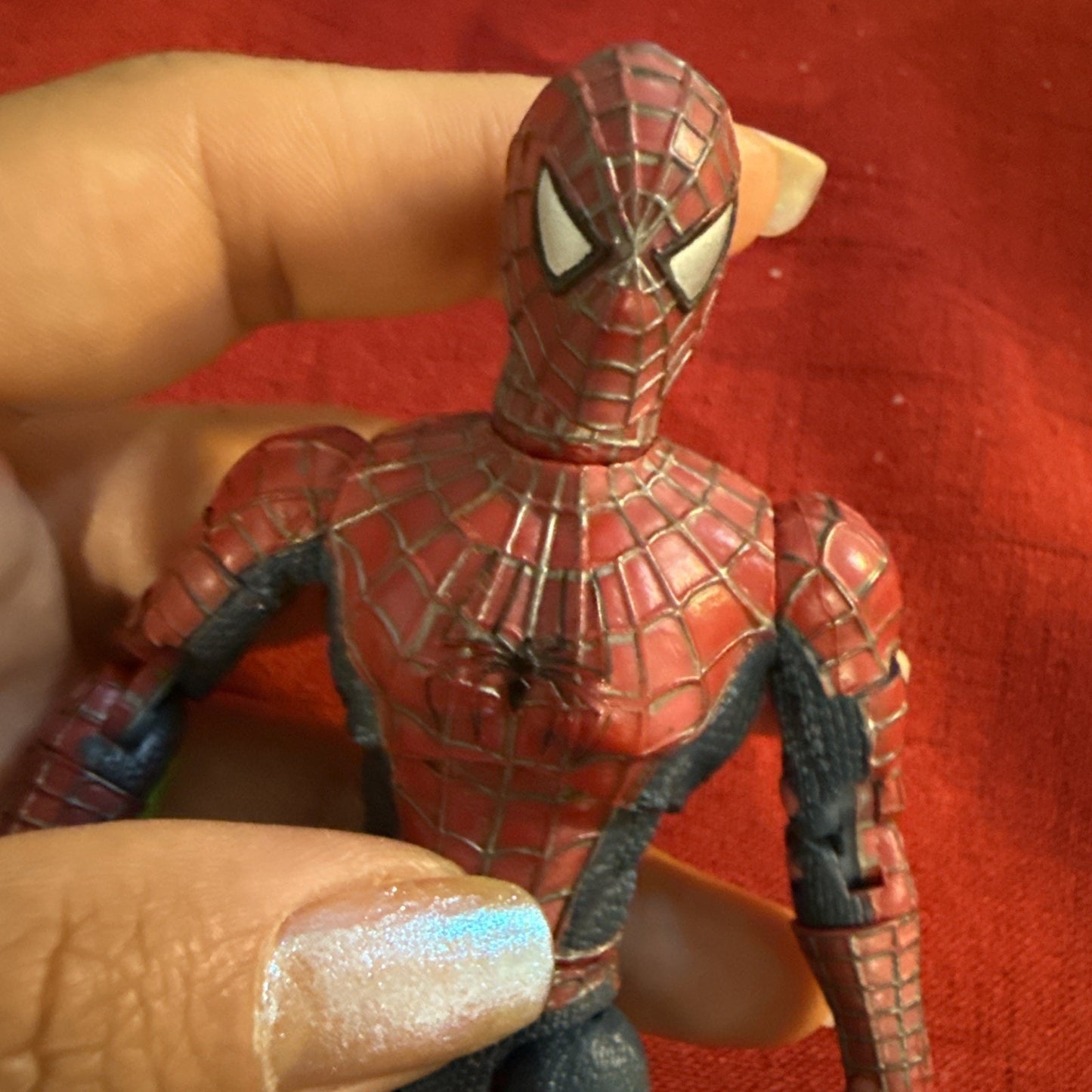 Super Poseable Spider-Man 2002 Marvel The Movie Figure 6’