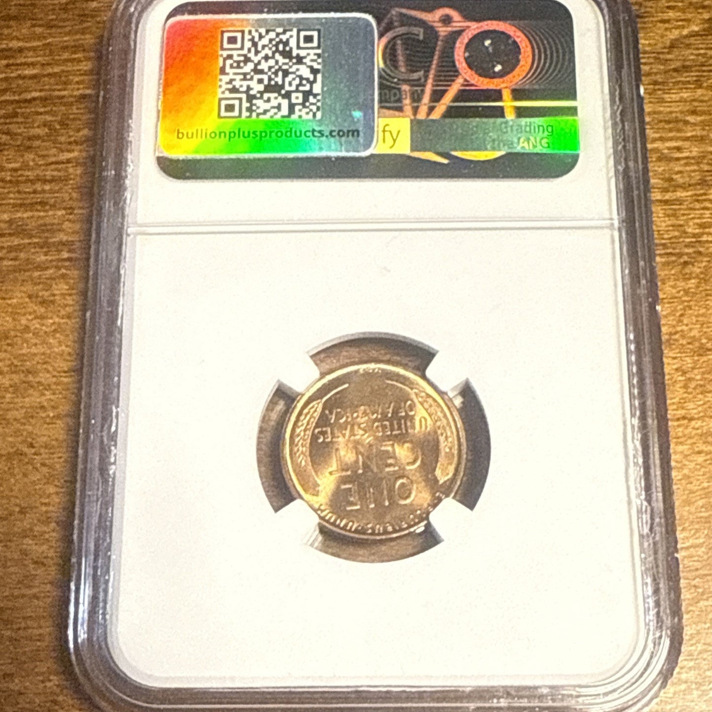 1909 VDB Lincoln Cent NGC MS 65 RD - Bullion Plus