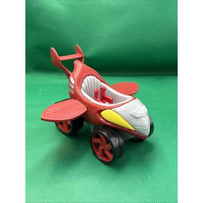 PJ Masks Power Racers Owl Glider TB18 Red Vehicle Only - Stress Marks