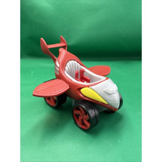 PJ Masks Power Racers Owl Glider TB18 Red Vehicle Only - Stress Marks