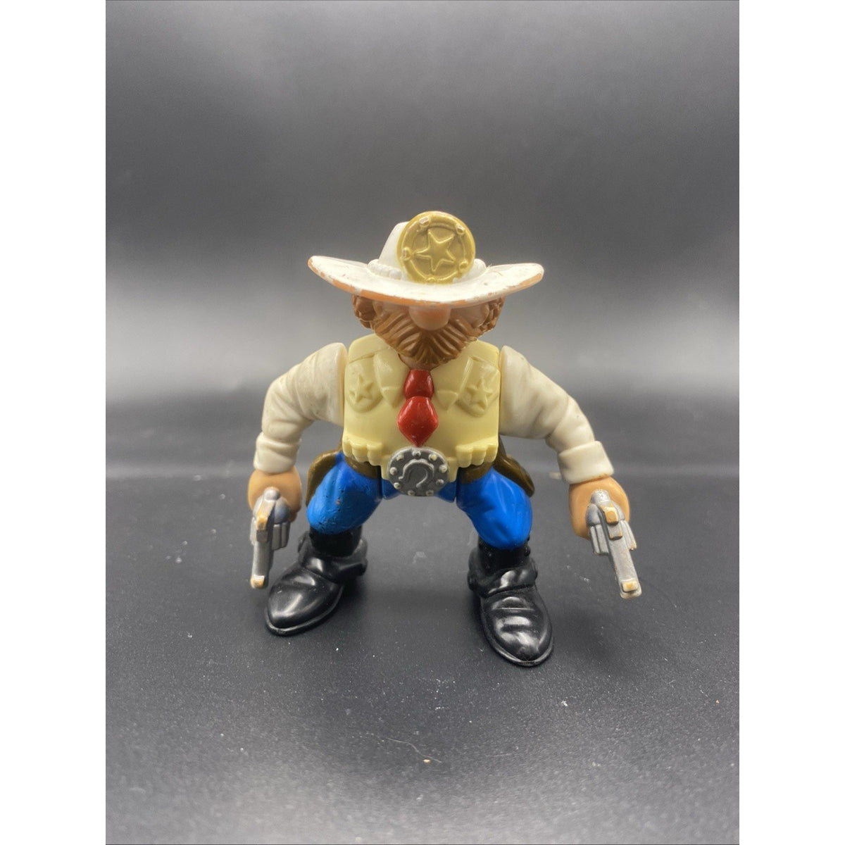 1996 Fisher Price Cowboy Sheriff Toy Figure Great Adventures Wild Western Town