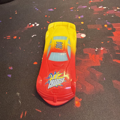 NASCAR Racers Mark McCutchen #204 CHARGER 2001 Wendy’s Toy Car Kids Meal