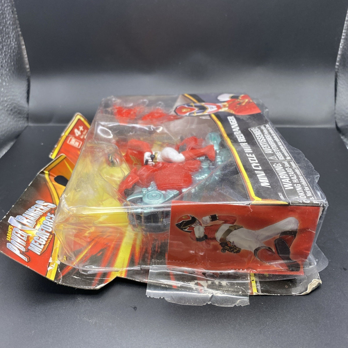 Bandai Power Rangers Samurai Red Ranger Mini Cycle Figure 2011 Sealed Toy