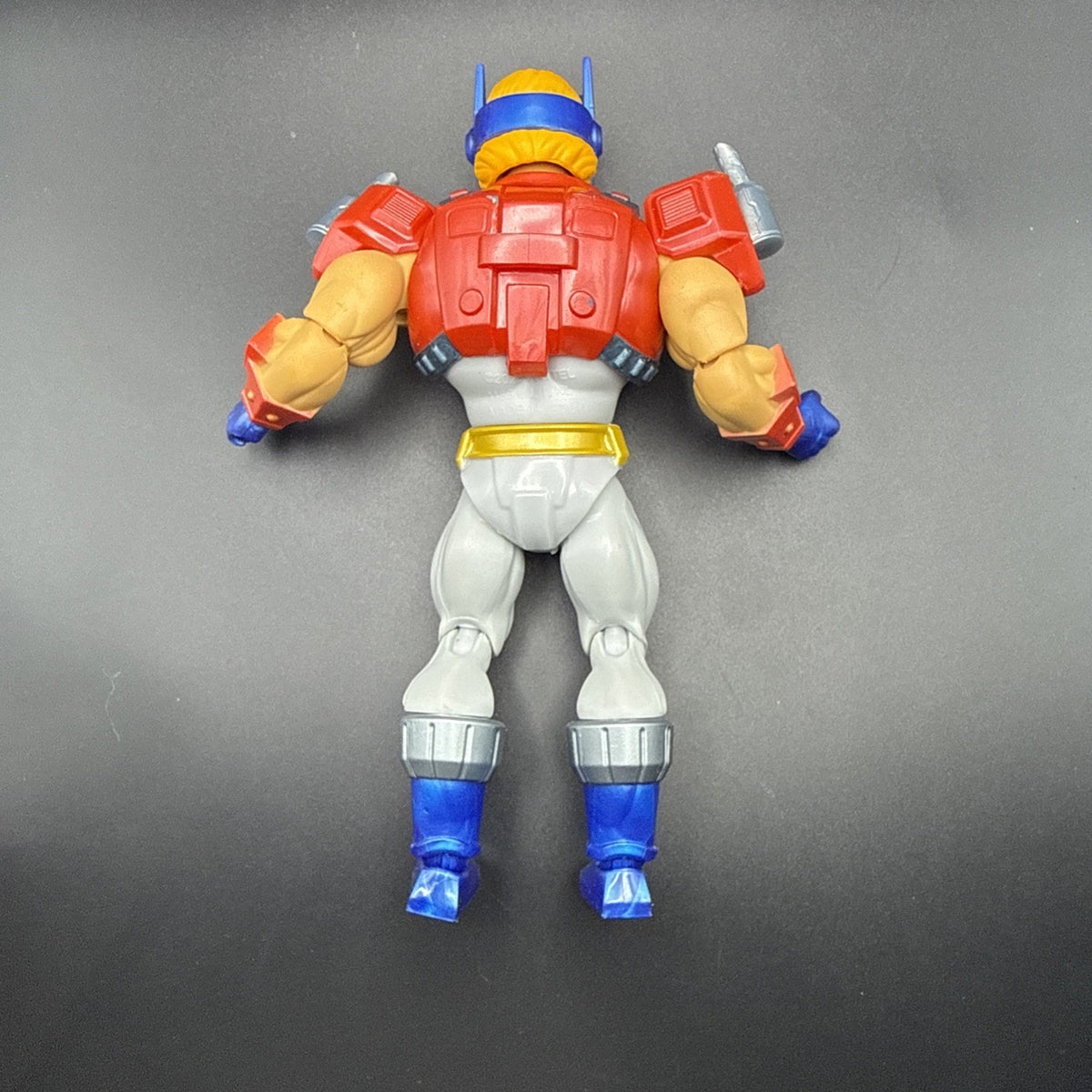 Masters of The Universe MOTU x Transformers Optimus Prime Armor He-Man Loose