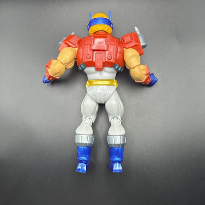 Masters of The Universe MOTU x Transformers Optimus Prime Armor He-Man Loose