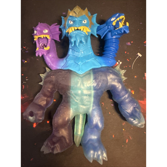 Heroes of Goo Jit Zu Deep Goo Sea King Hydra Triple Goo - Lights Up/Works