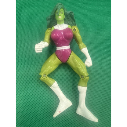 Marvel She-Hulk Action Figure 1996 Toy biz 6"