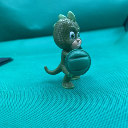 PJ Masks Cake Topper 2.75 Inch Gekko PVC W Shields