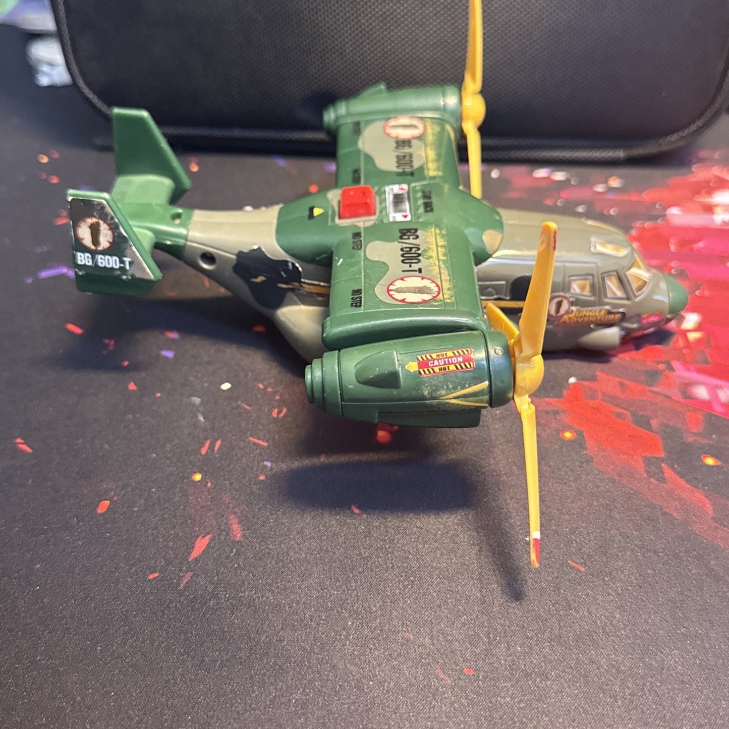 Matchbox Jungle Adventure Bigfoot BG/600T Water Plane Mattel