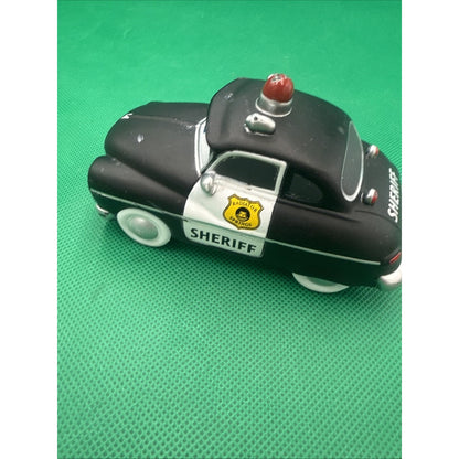 DISNEY PIXAR CARS Sheriff Police Car Vinyl Bath Toy Figure Disney Store