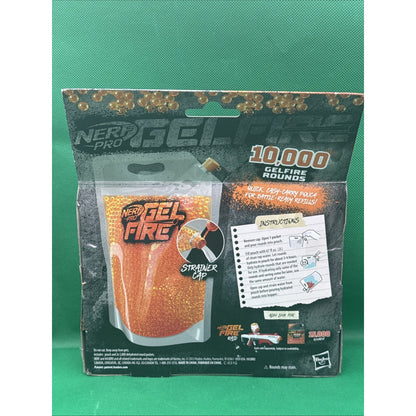 Nerf Pro Gelfire Refill 10,000 Dehydrated Gelfire Rounds Ammo Compatible Blaster