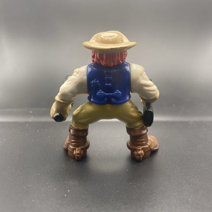 Vintage Fisher Price Great Adventures Western COWBOY Man Miner w/Whip & Musket