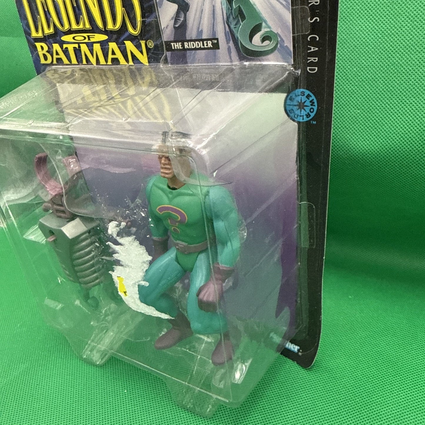 Legends of Batman THE RIDDLER 1995 Action Figure Kenner New Sealed
