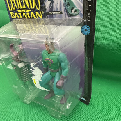 Legends of Batman THE RIDDLER 1995 Action Figure Kenner New Sealed