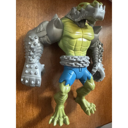 2012 DC Comics Batman Armored Killer Croc Villains Takedown Action Figure 6"