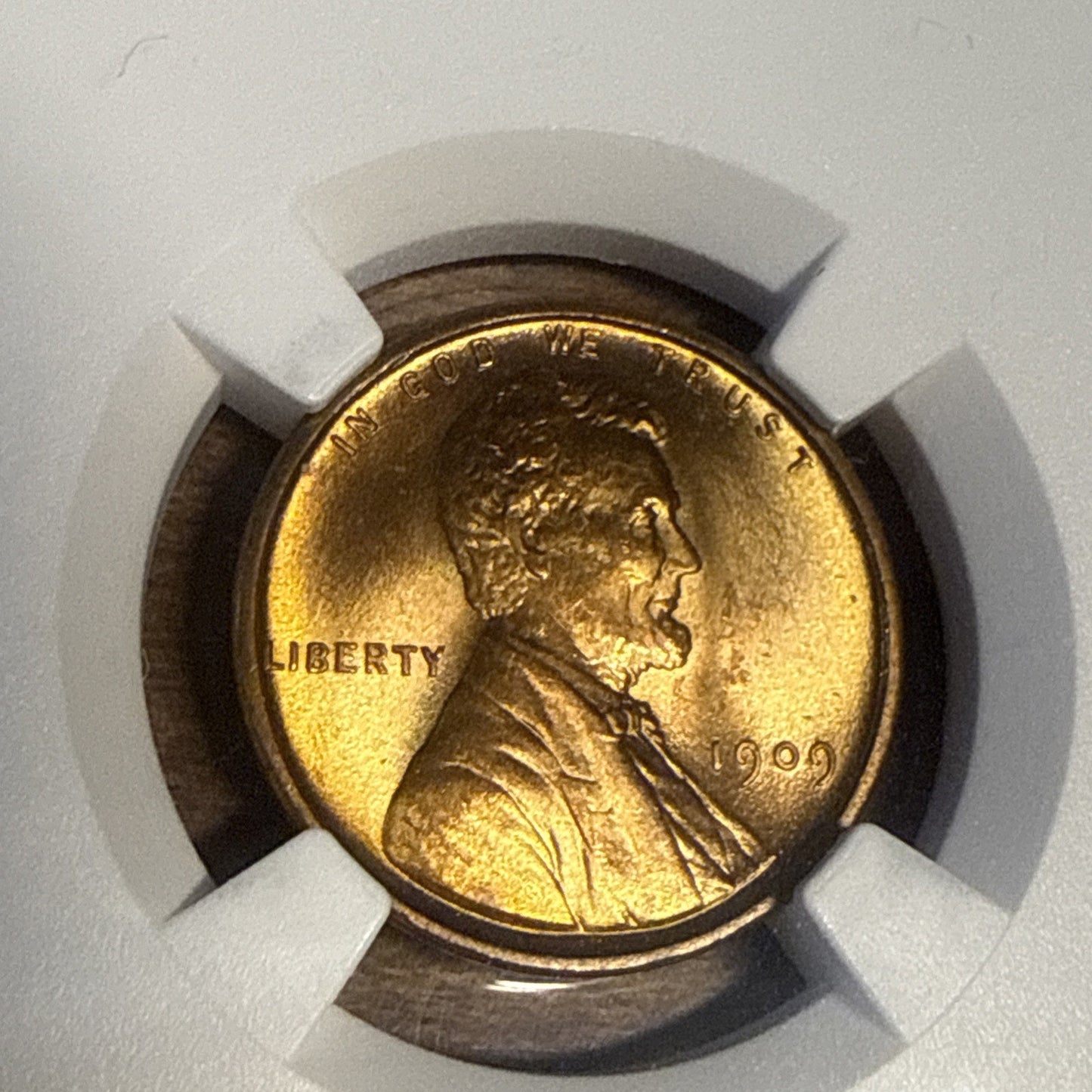 1909 VDB Lincoln Cent NGC MS 65 RD - Bullion Plus