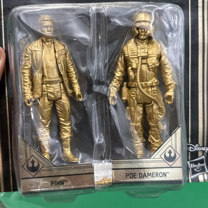 New 2019 Hasbro Star Wars Commemorative 3.75" FINN-POE DAMERON Figures Sealed