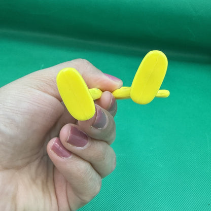 Neato! Bendy Man Bendable Poseable 5 Inch Yellow Smiley Face Childrens Toy