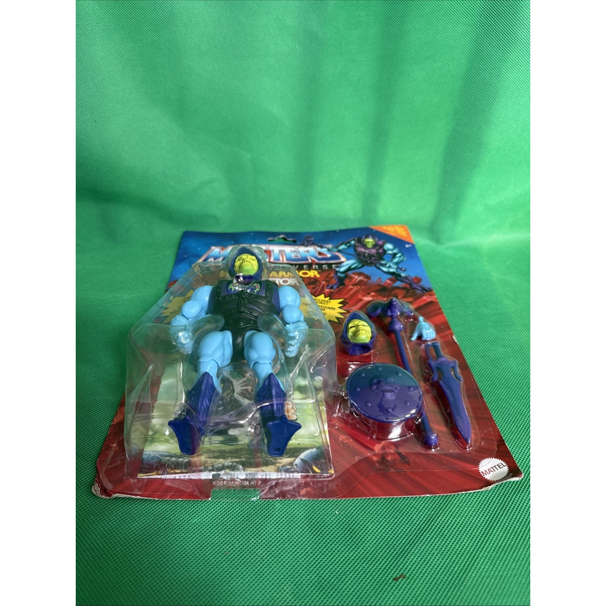 Battle Armor Skeletor Masters of the Universe Unpunched Action Figure Set