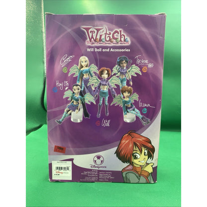 Disney W.I.T.C.H. Witch Doll Disney Store Exclusive Will -Grail (READ DESC)