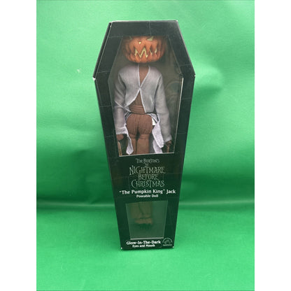 Nightmare Before Christmas Pumpkin King Jack Poseable Glow-in-the-dark Applause