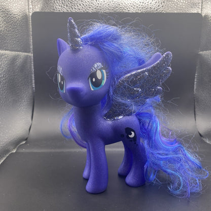 2016 My Little Pony 6.5" Princess Luna Nightmare Moon Glitter Wings Sparkle Y