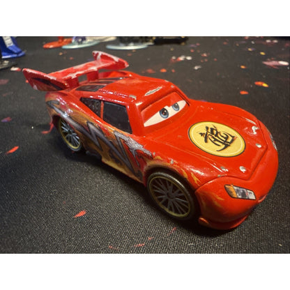 Mattel: Disney Pixar Cars Toon - Ninja Knockout - Dragon Lightning McQueen