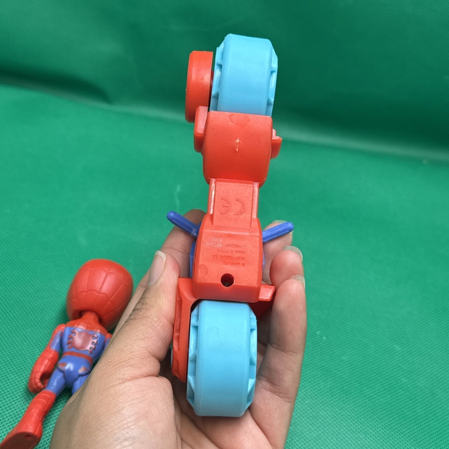 Spidey and His Amazing Friends Figure on Motorcycle