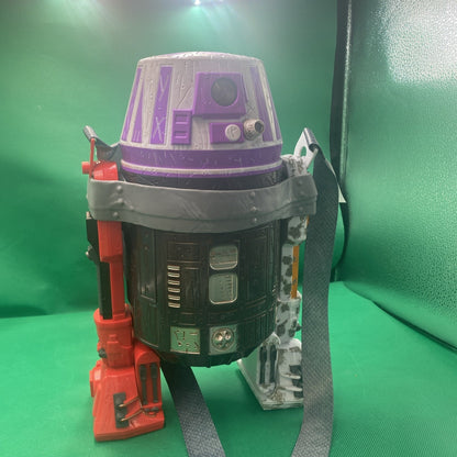 Disney Parks Droid Popcorn Bucket with lanyard Star Wars Disneyland Retired
