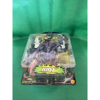 Vintage 1996 ToyBiz Spider-Man Venom Planet Of Symbiotes RIOT Figure NEW