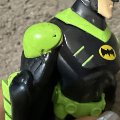 2005 Batman Animated Series Neon Green & Black Figurine Toy Action Figure