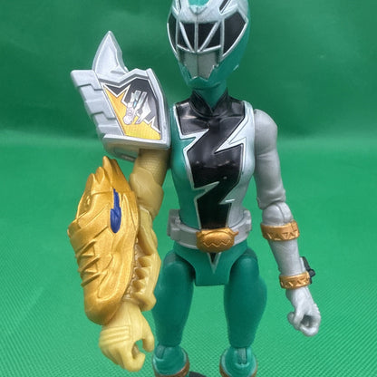 2021 Hasbro - Power Rangers DINO FURY Green Ranger 6" Action Figure