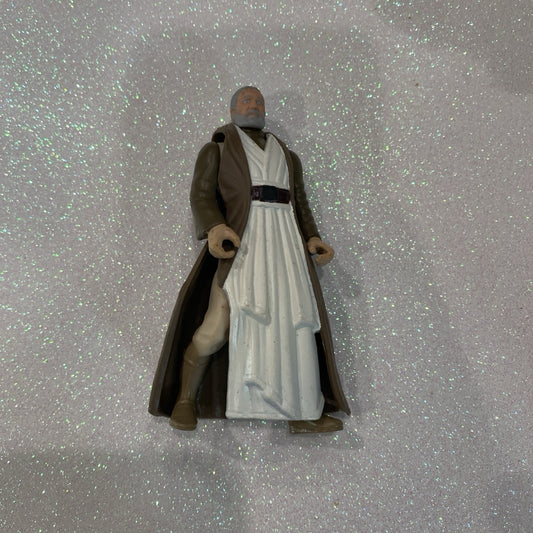 OBI-WAN KENOBI STAR WARS THE POWER OF THE FORCE 4” ACTION FIGURE (1995) TOY